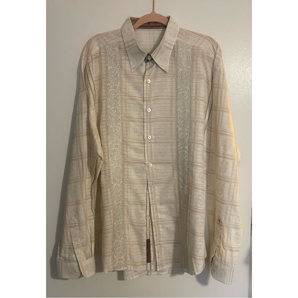 Robert Graham decorative button down shirt - 2XL